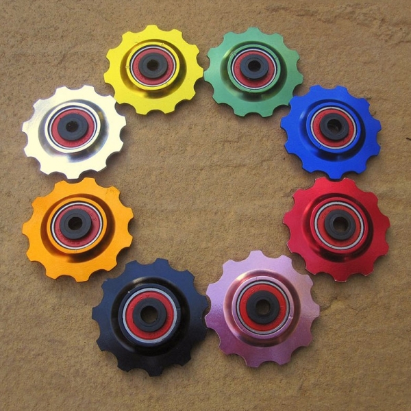 MT ZOOM Bullet Proof Jockey Wheels Pair - Ceramic  - 