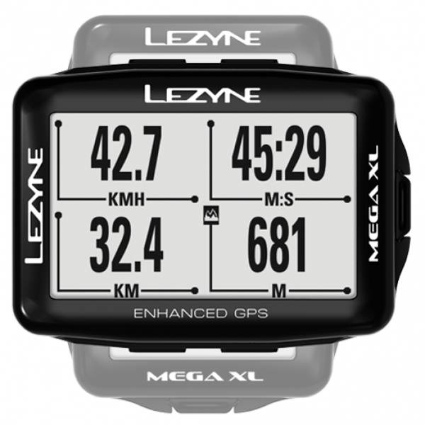 Lezyne Mega XL GPS - 48hr run time