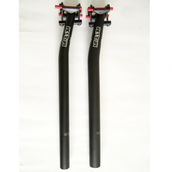 MT ZOOM Ultralight Carbon Seatposts 25mm Layback - 